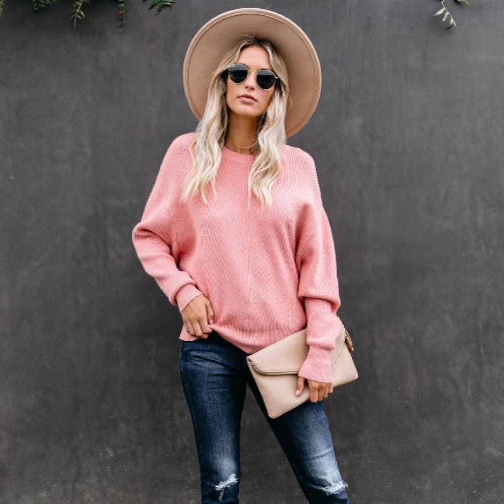 ROBINSON Pullover Cotton Knit Sweater